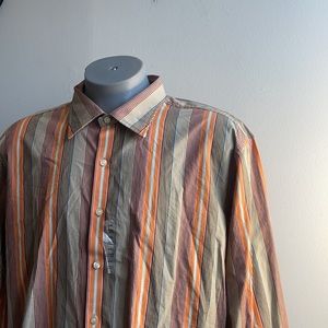 Striped Dress Shirt NWT The Gap XXL